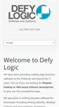 Mobile Screenshot of defy-logic.co.uk